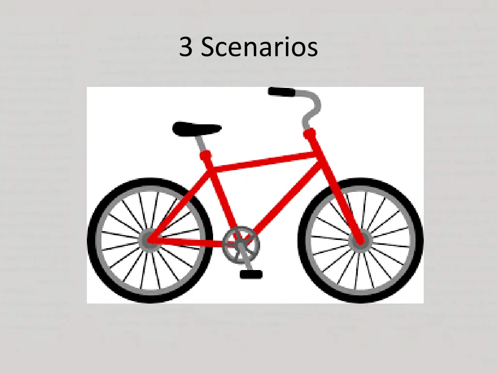 3 scenarios