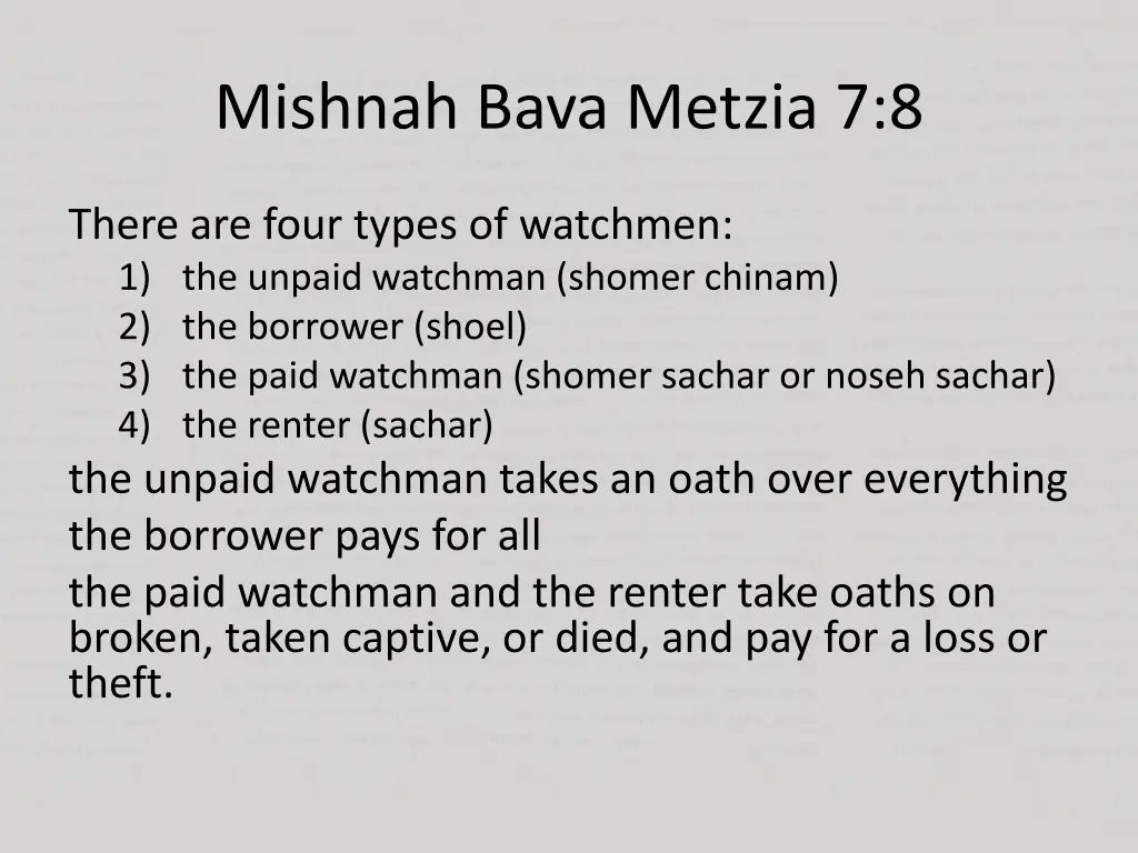 mishnah bava metzia 7 8