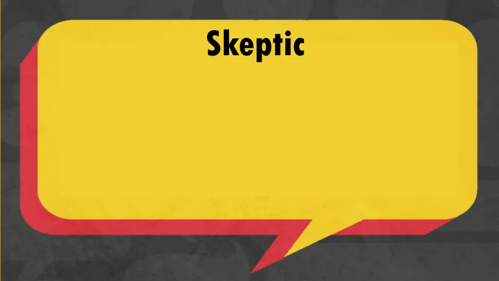 skeptic