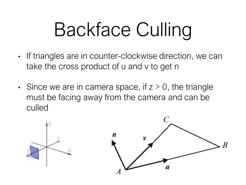 backface culling