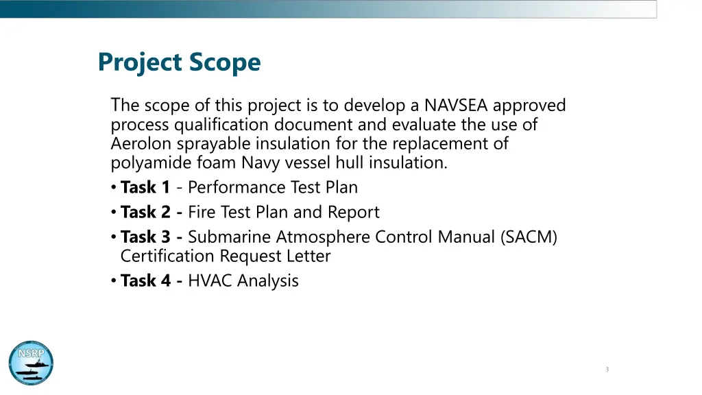 project scope