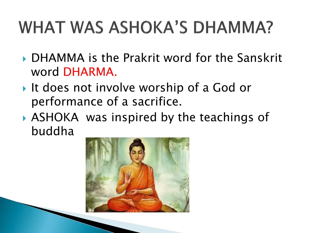 dhamma is the prakrit word for the sanskrit word