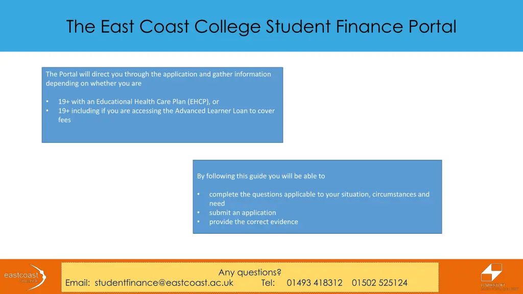 the east coast college student finance portal 1