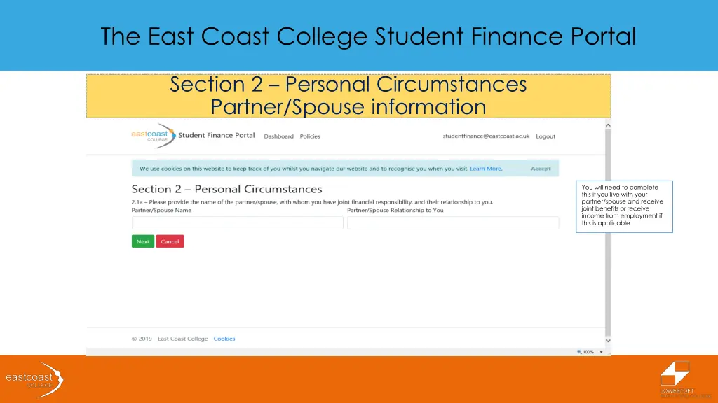 the east coast college student finance portal 12