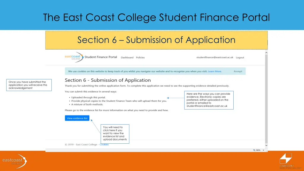 the east coast college student finance portal 21