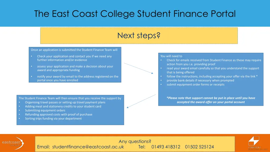 the east coast college student finance portal 23