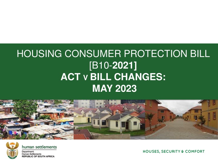 housing consumer protection bill b10 2021