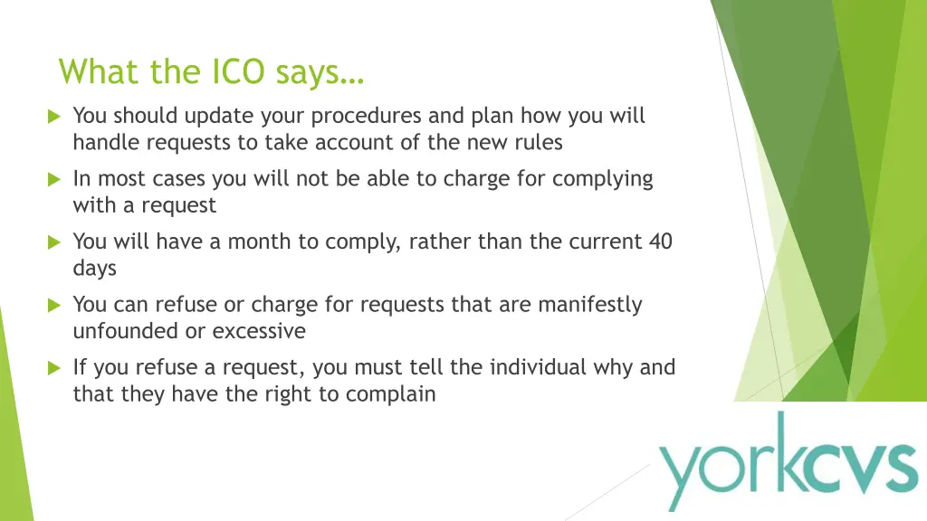 what the ico says