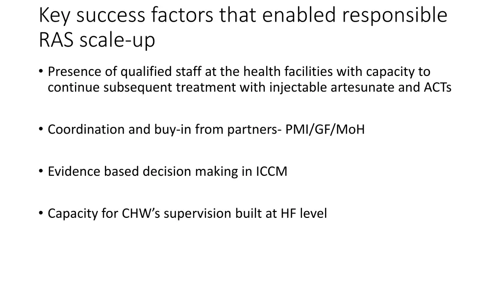 key success factors that enabled responsible 1