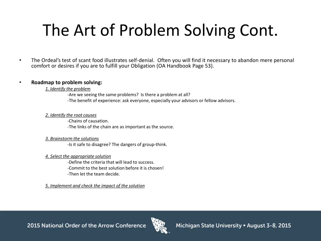 the art of problem solving cont