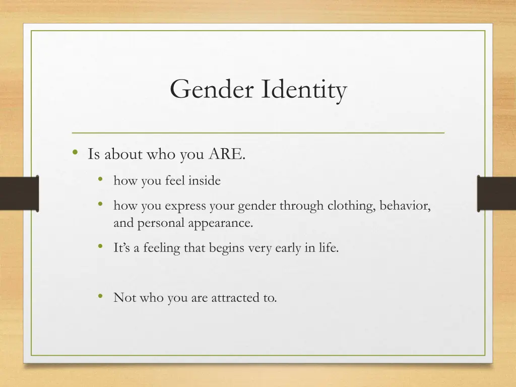 gender identity