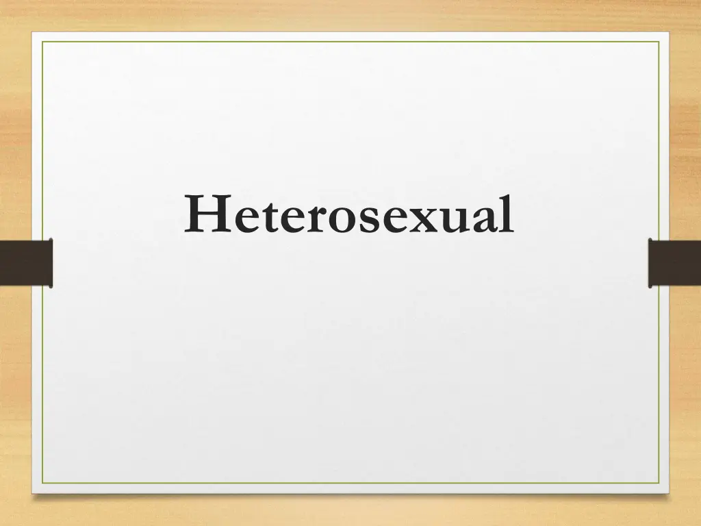 heterosexual