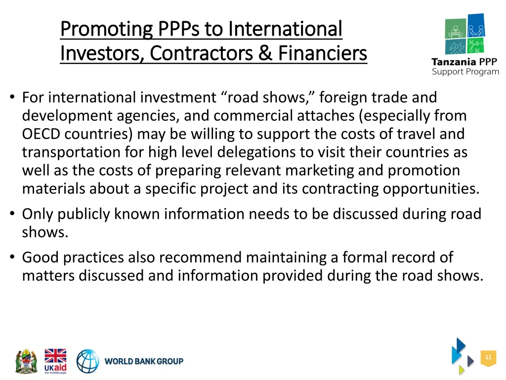 promoting ppps to international promoting ppps