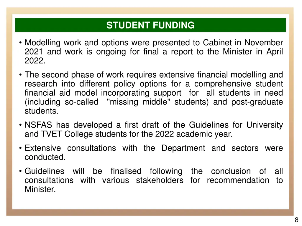 student funding 1