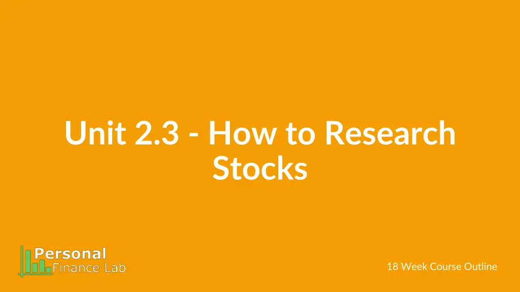 unit 2 3 how to research stocks