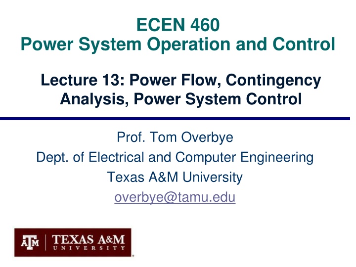 ecen 460