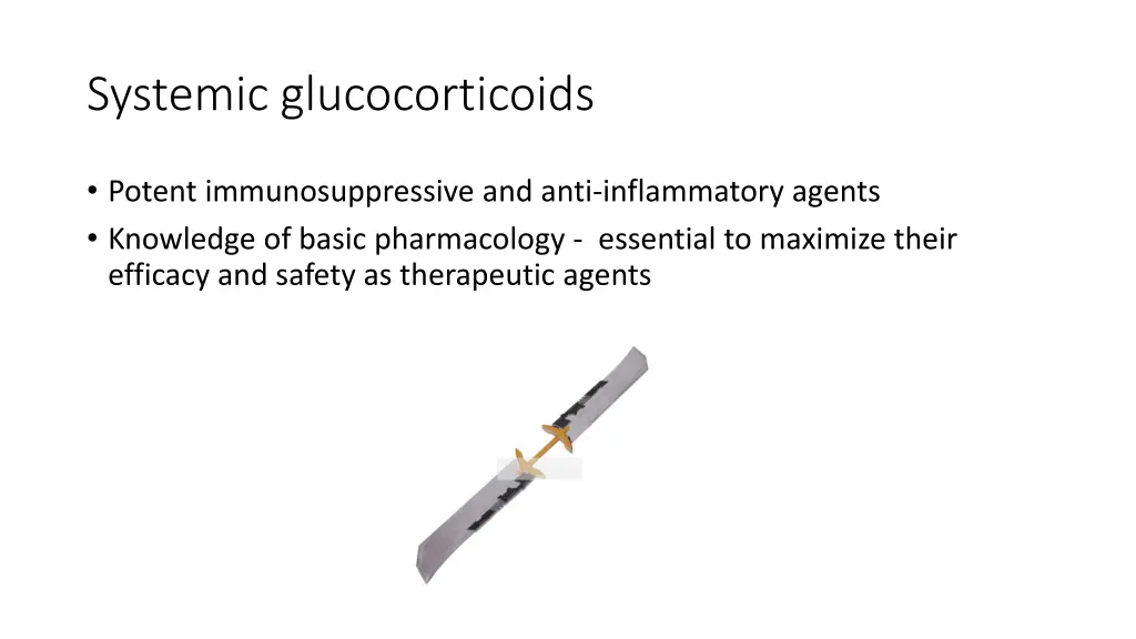 systemic glucocorticoids