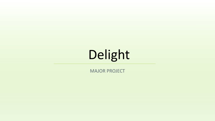 delight