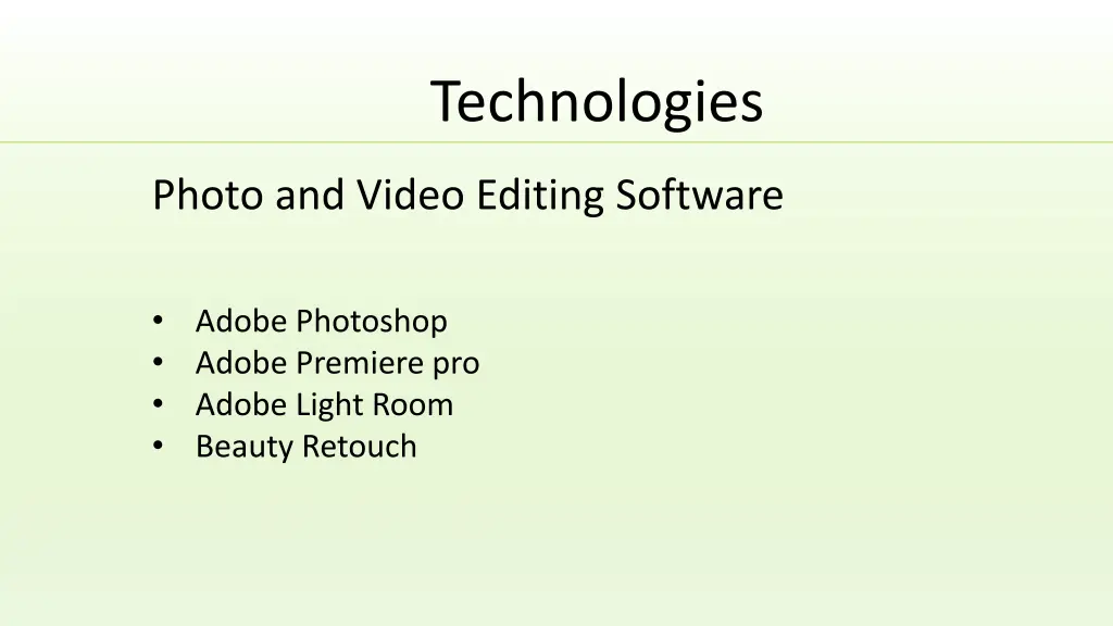 technologies 4