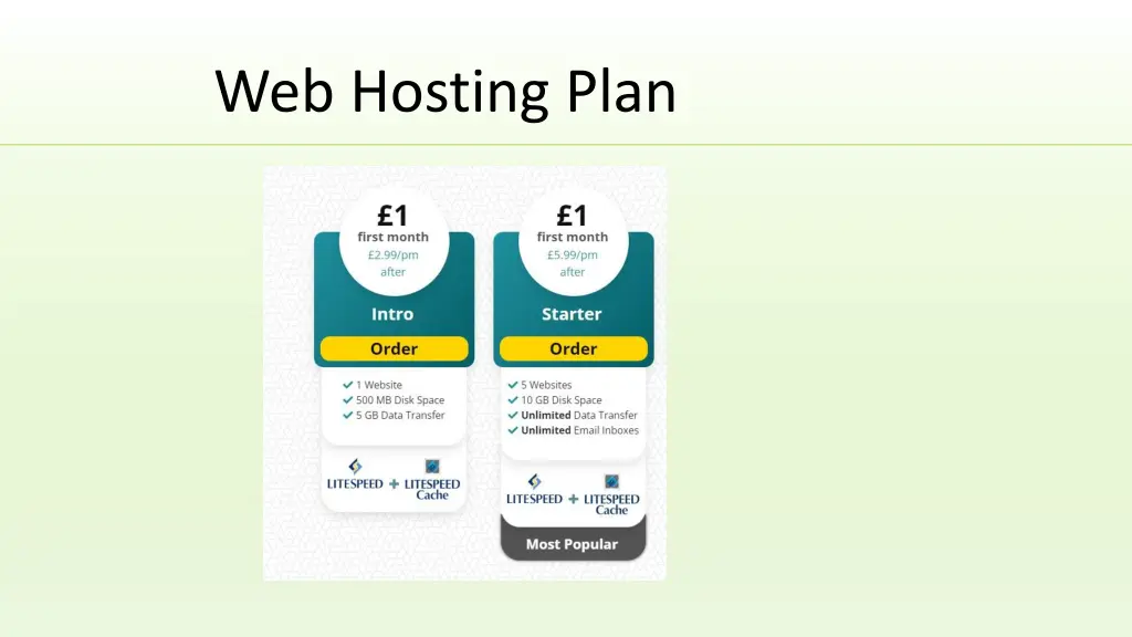 web hosting plan 2