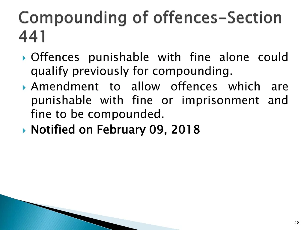 offences punishable with fine alone could qualify