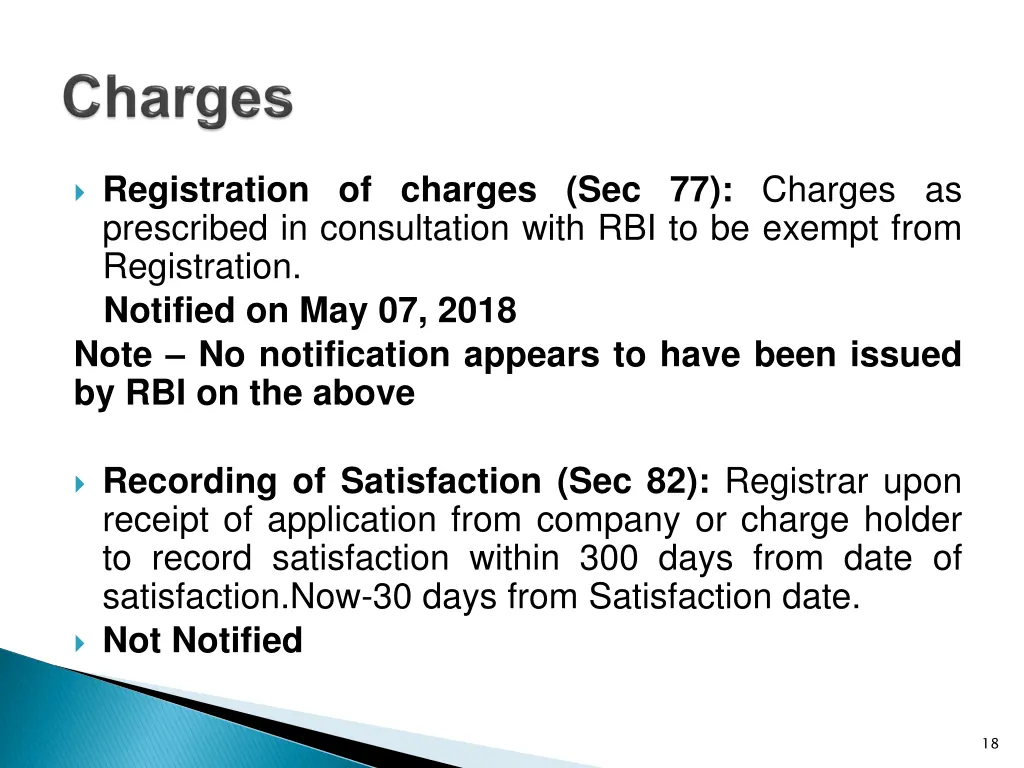 registration of charges sec 77 charges