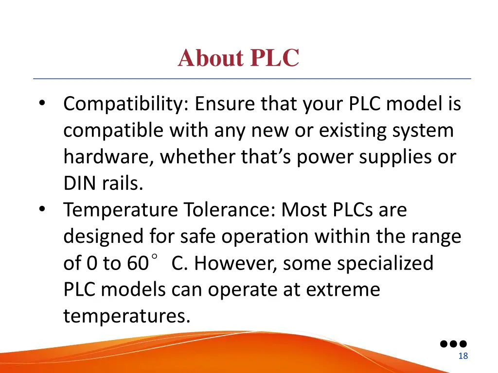 about plc 1