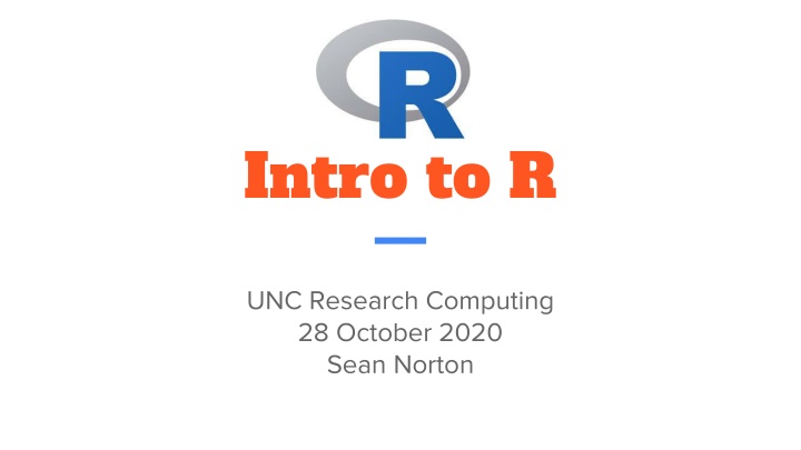 intro to r