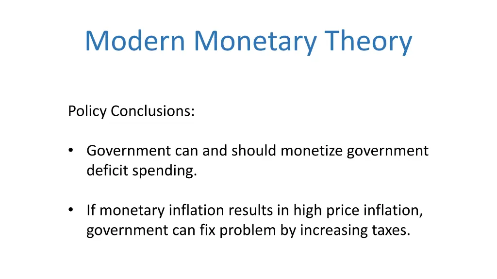 modern monetary theory 2