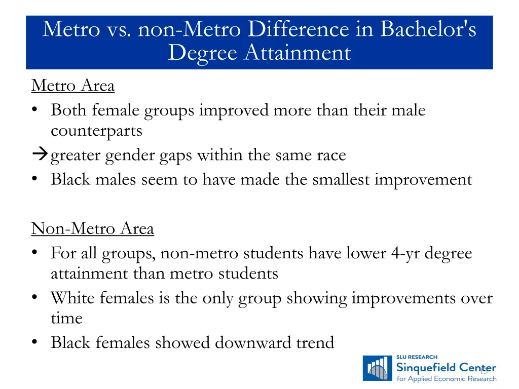 metro vs non metro difference in bachelor