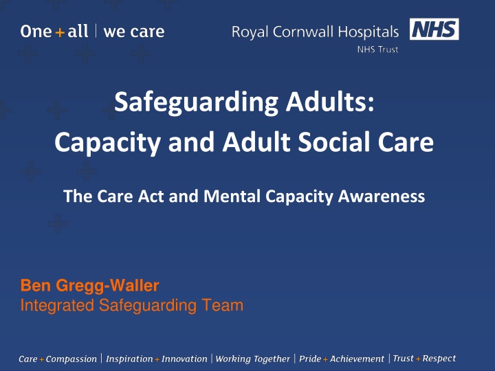 safeguarding adults capacity and adult social care