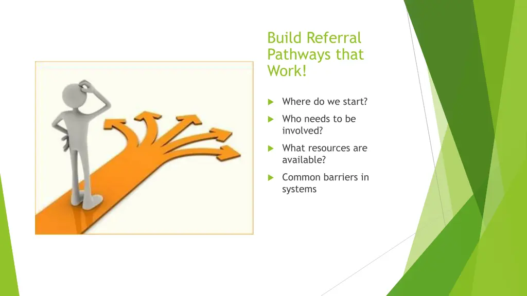 build referral pathways that work