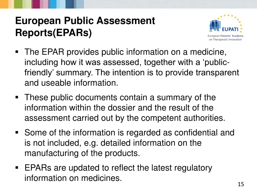 european public assessment reports epars