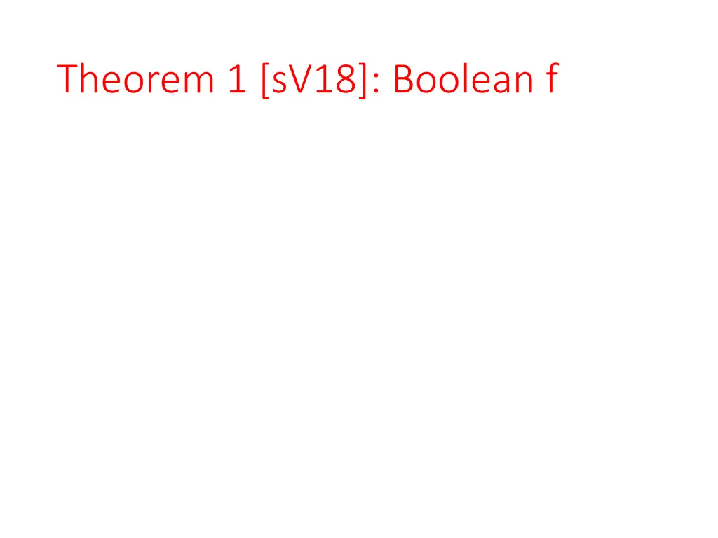 theorem 1 sv18 boolean f