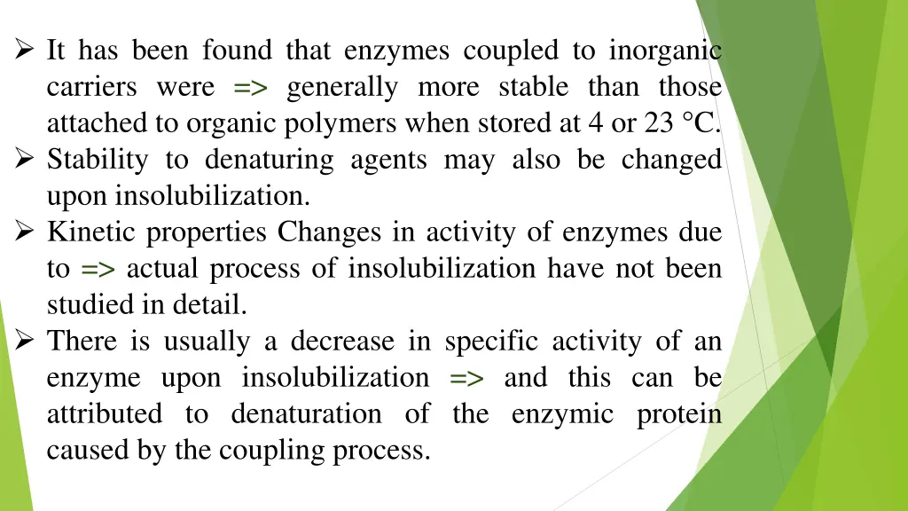 it has been found that enzymes coupled