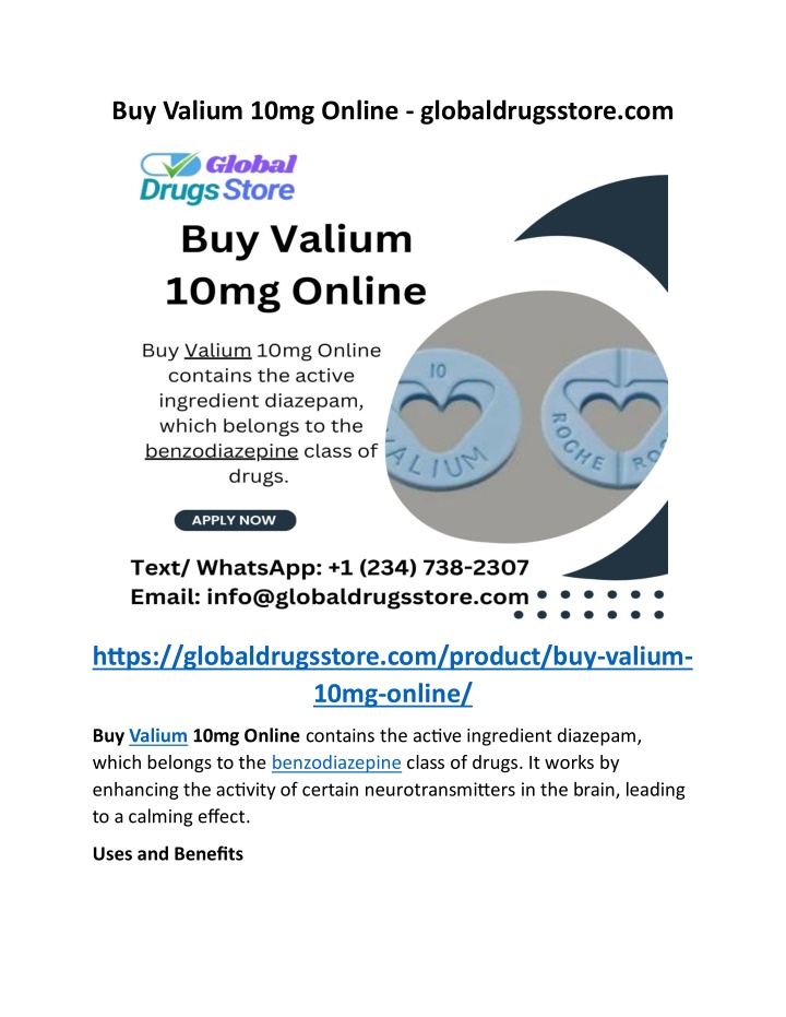 buy valium 10mg online globaldrugsstore com