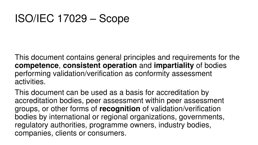 iso iec 17029 scope