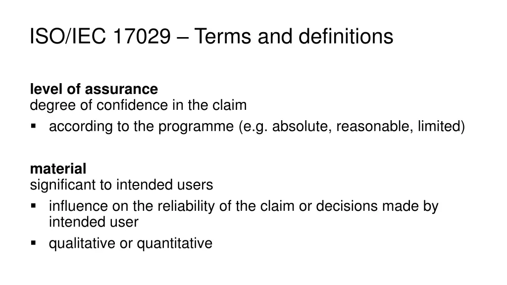 iso iec 17029 terms and definitions 7