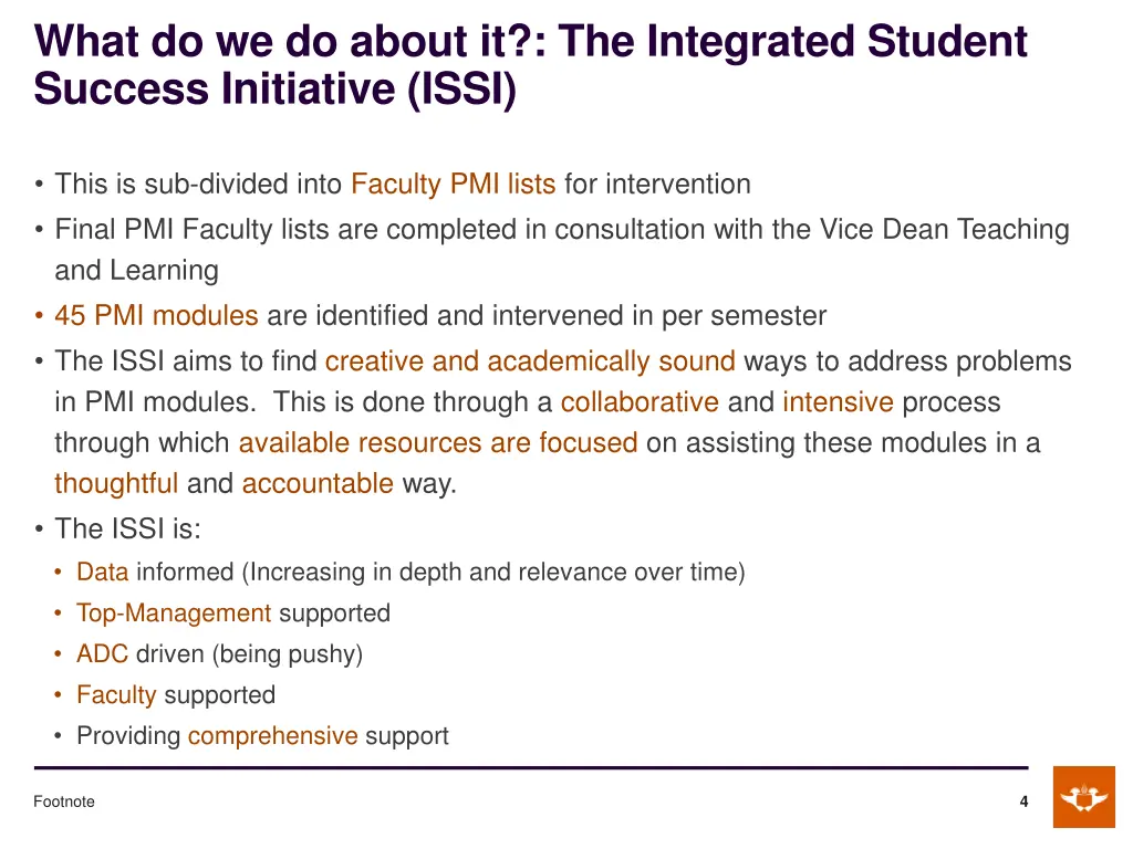 what do we do about it the integrated student