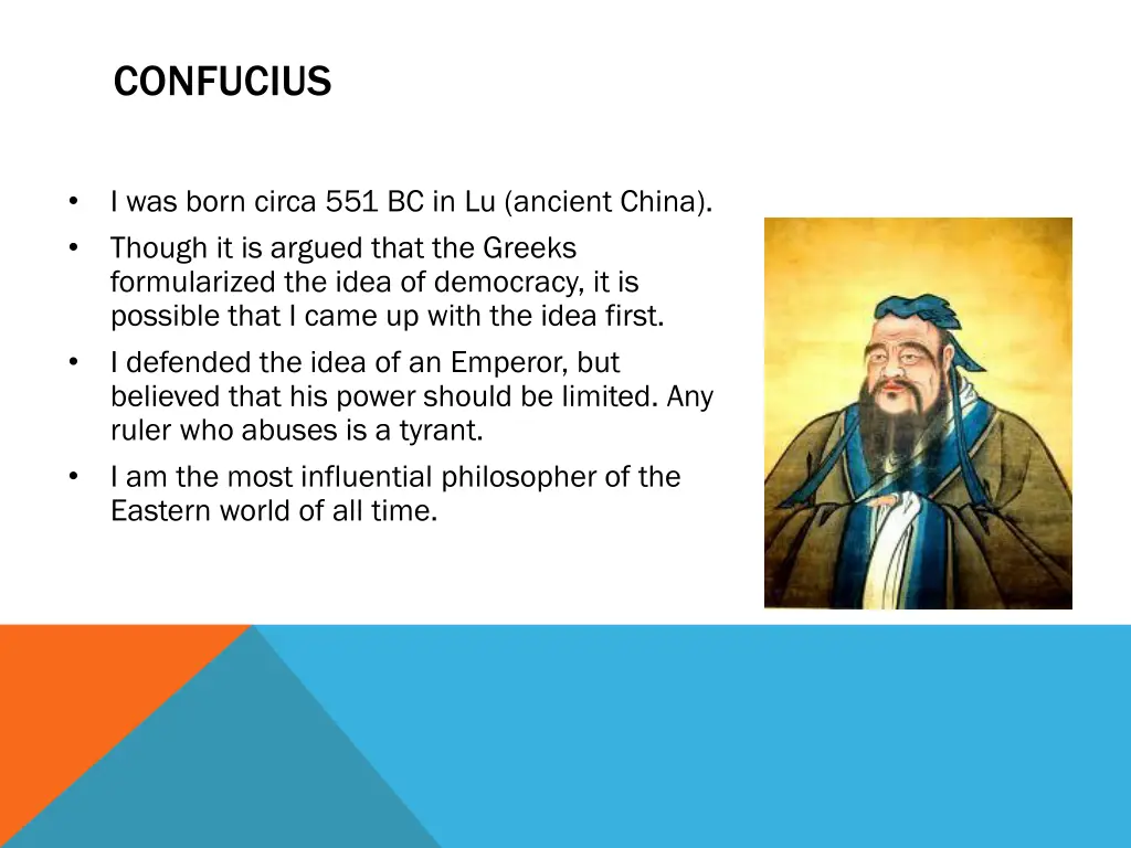 confucius