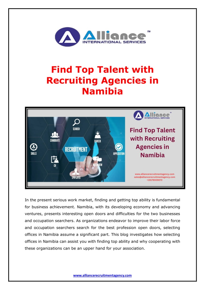 find top talent with recruiting agencies