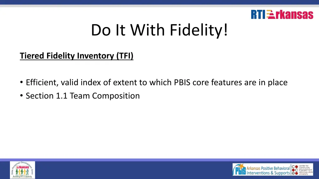 do it with fidelity