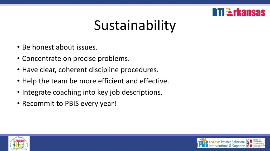 sustainability