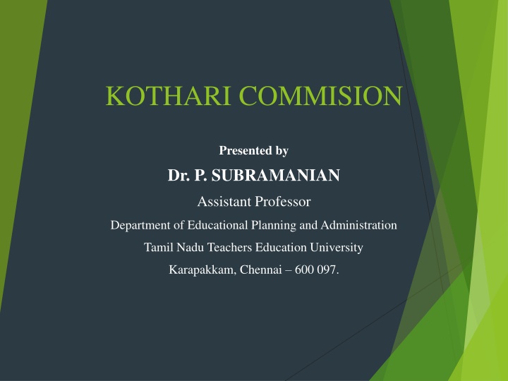 kothari commision