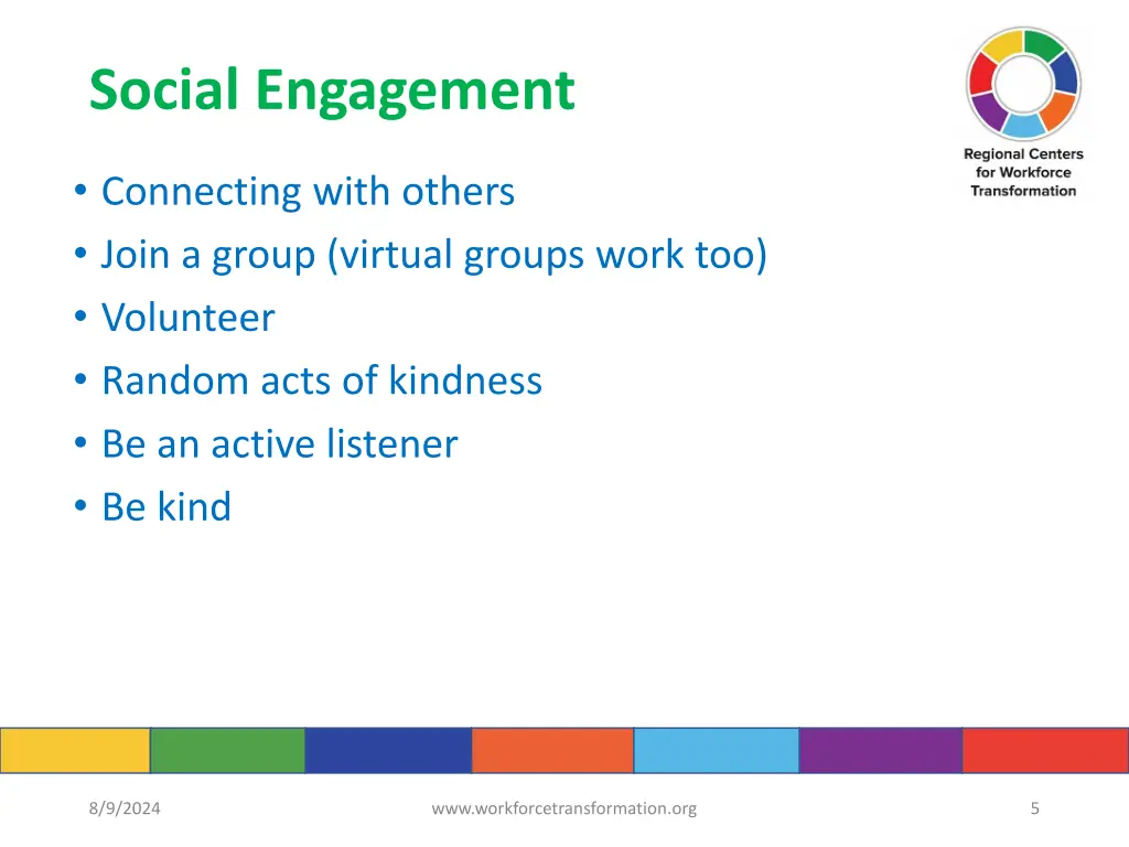 social engagement