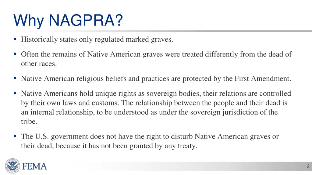 why nagpra