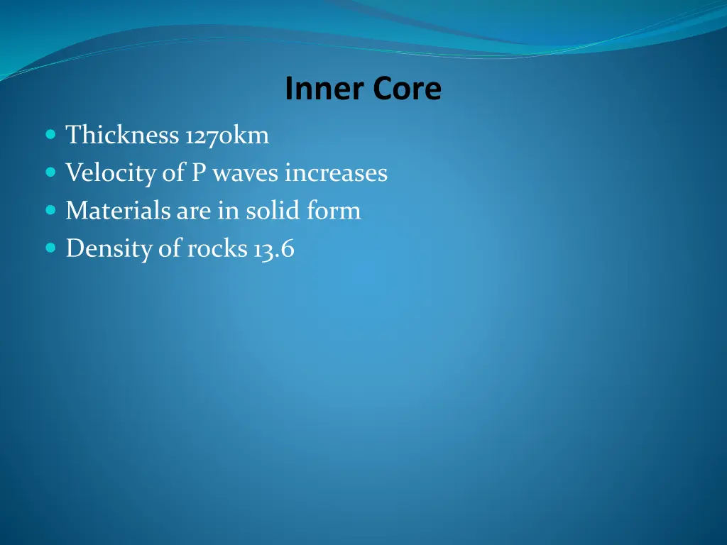 inner core