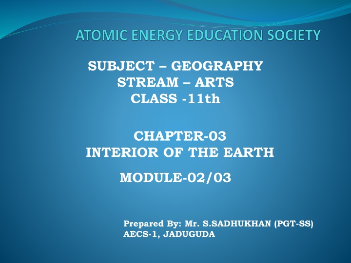 subject geography stream arts class 11th