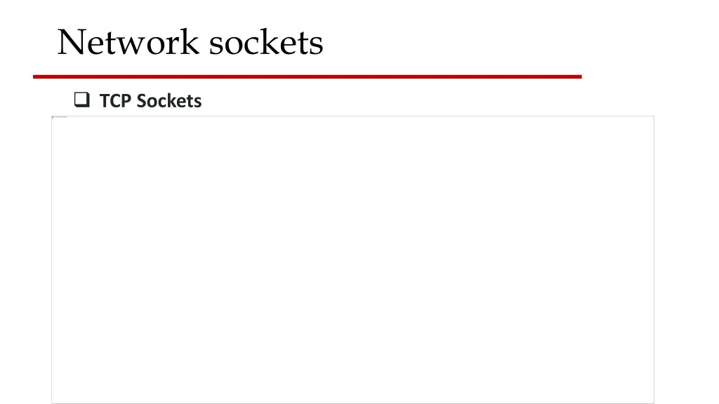 network sockets 10