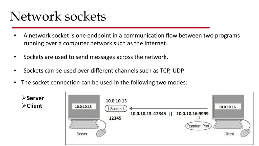 network sockets